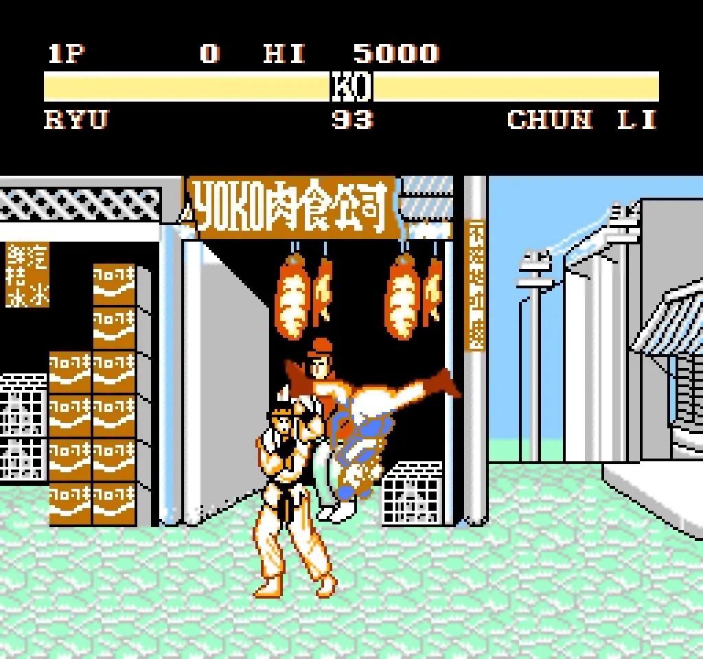 红白机上的山寨游戏,红白机春丽