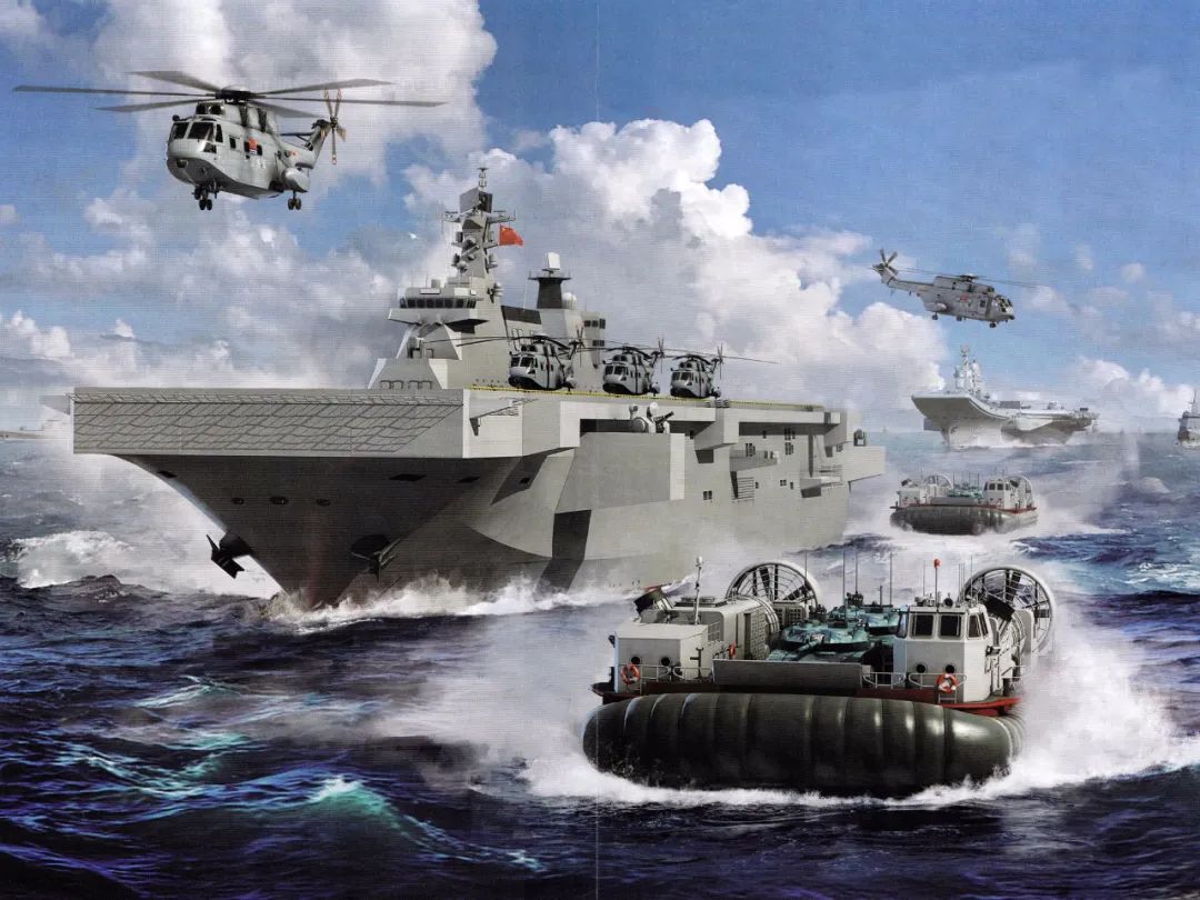中国076舰最新进展图片,现在我国有076舰了吗