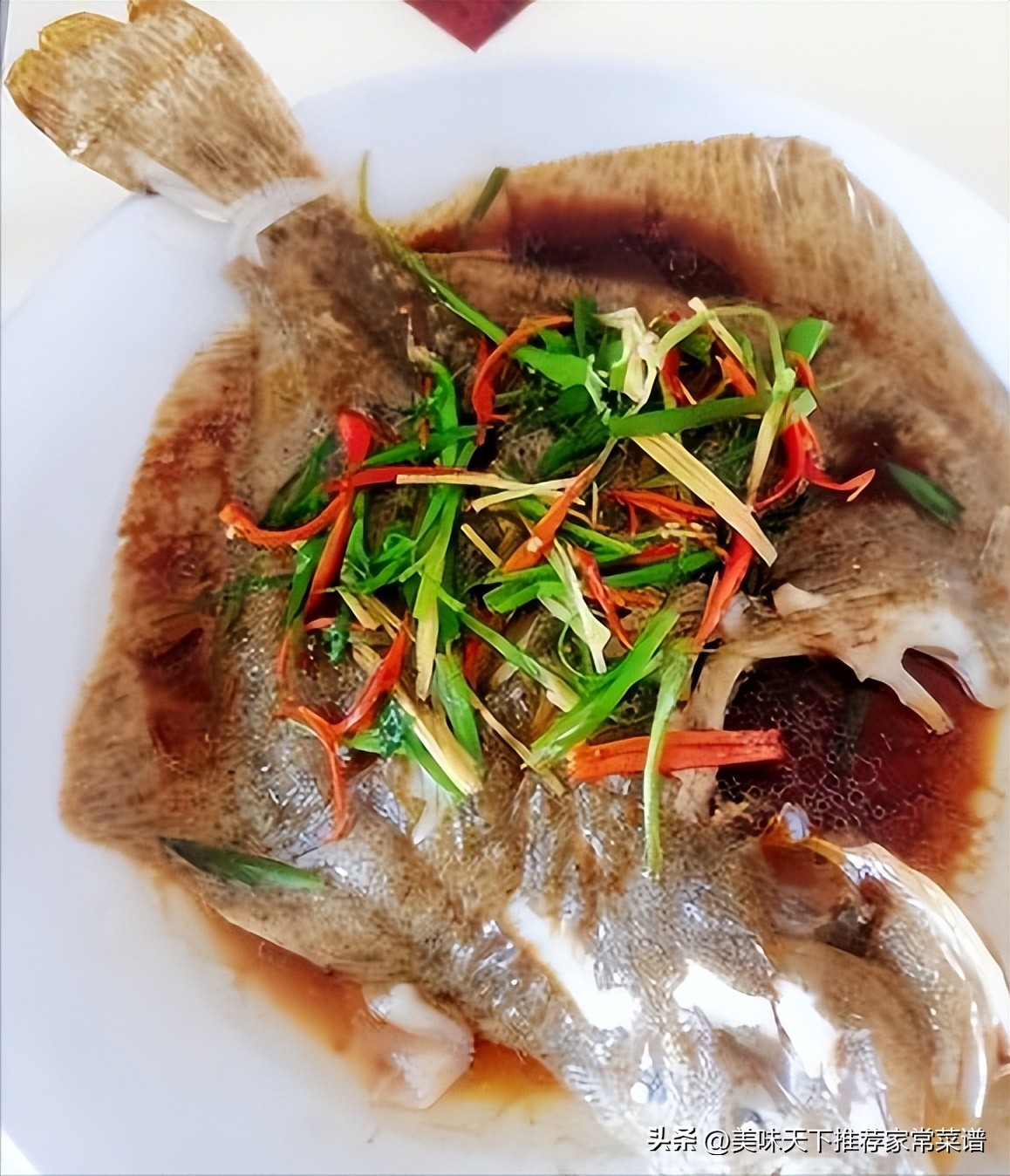 清蒸多宝鱼的做法第一美食,清蒸多宝鱼做法请大家参考