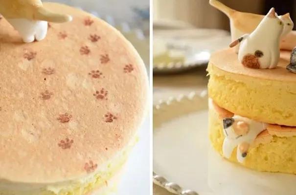 教我们自制可以吃的猫咪甜品,自己制作猫咪甜品