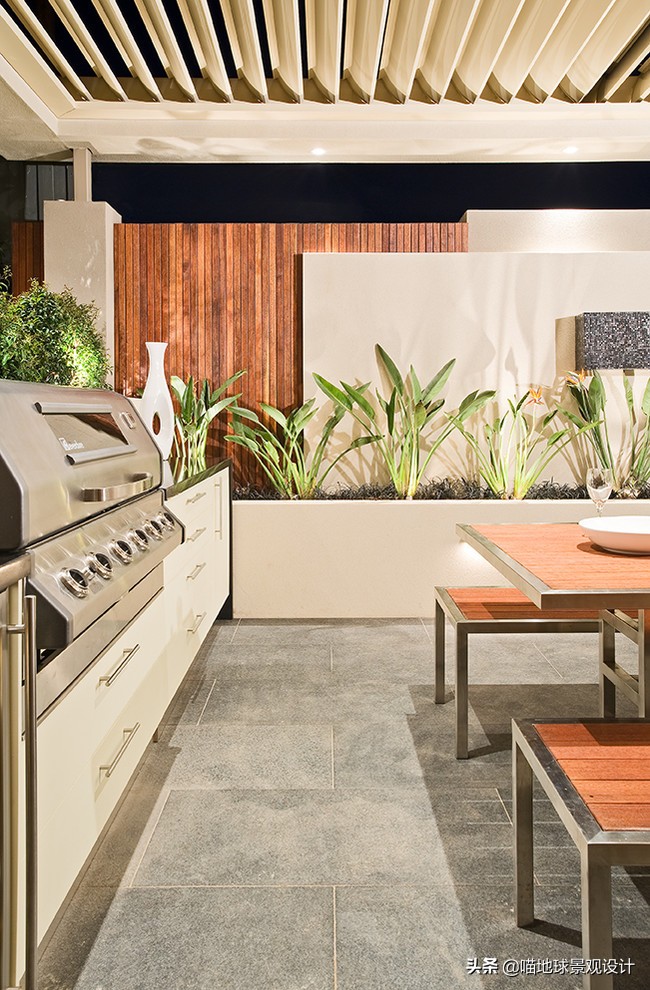 60平方别墅庭院效果图大全,60款优秀的别墅庭院创意背景景墙