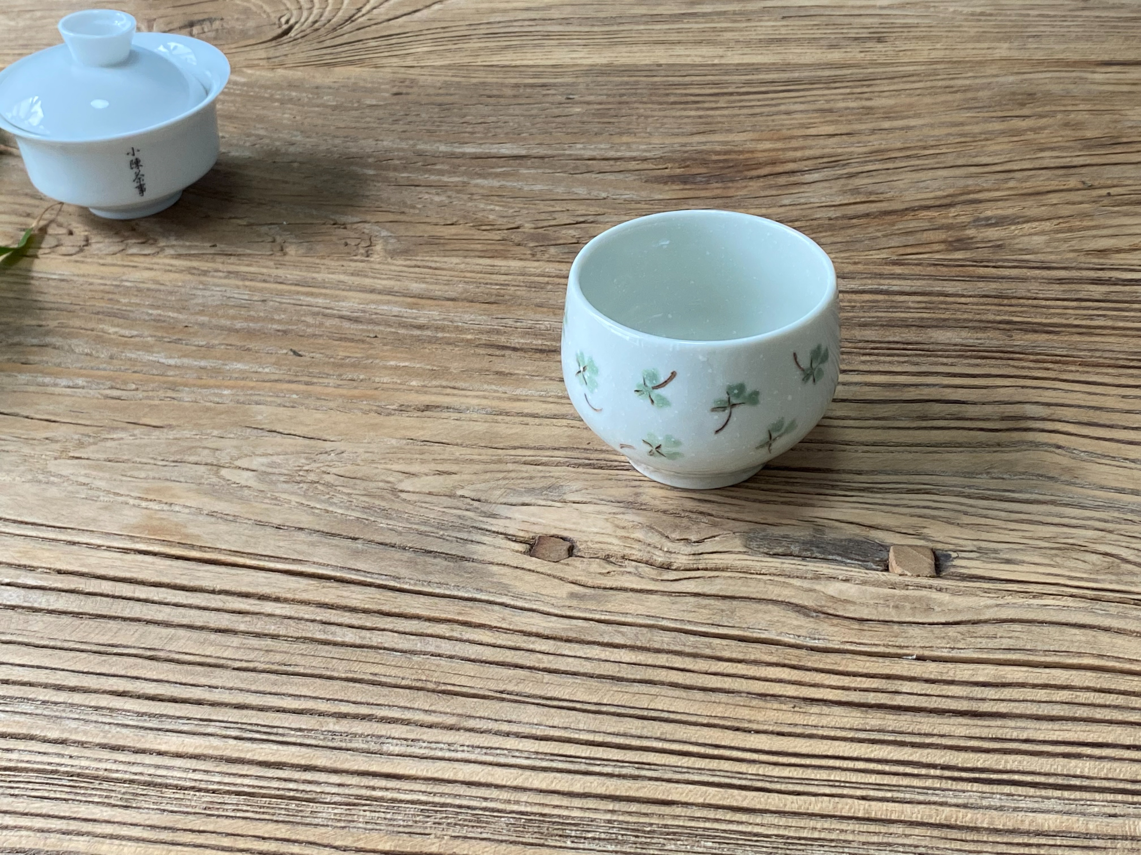 青花斗笠杯茶杯,茶碗斗笠杯