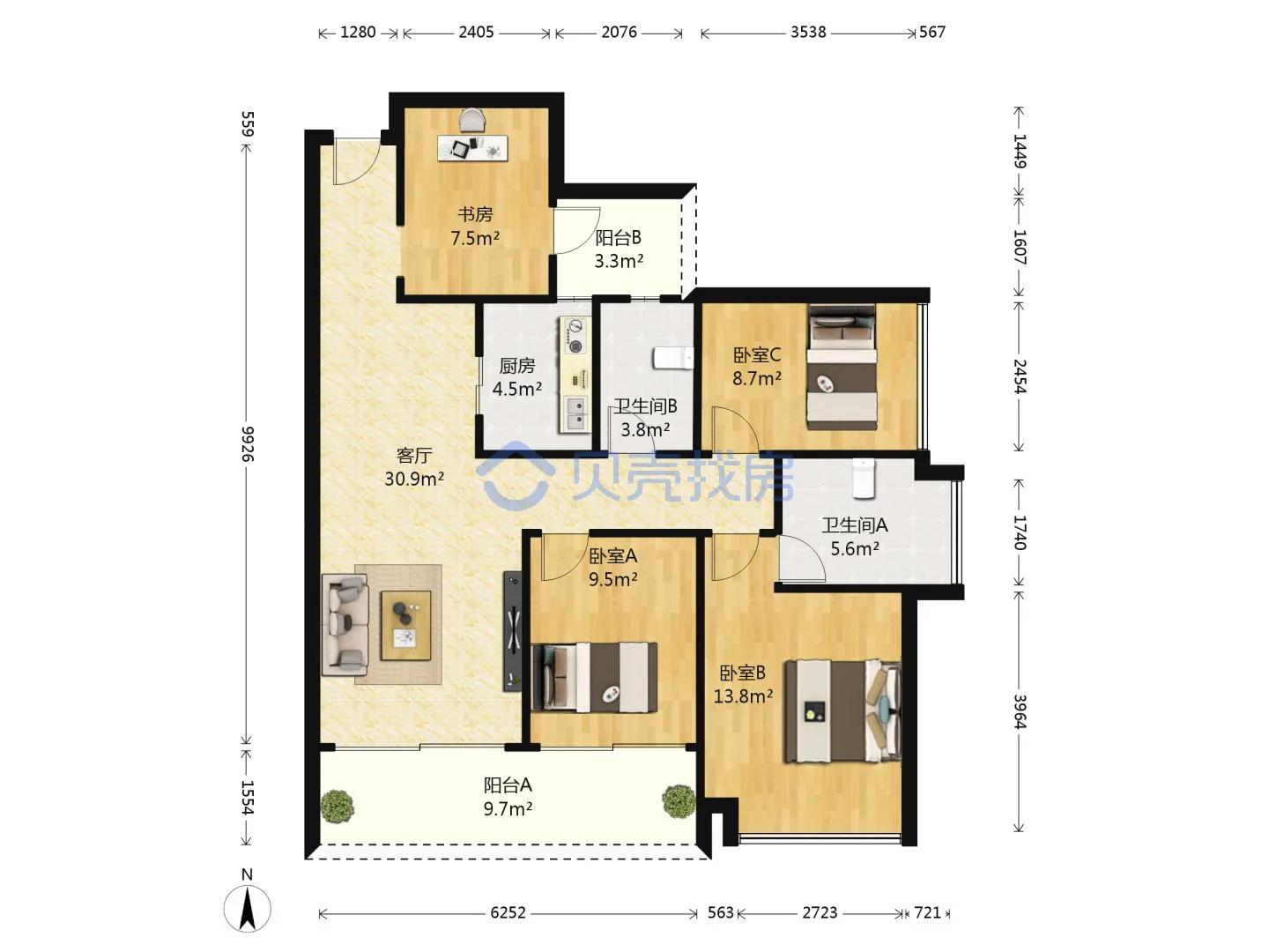 哈尔滨宝能城的现状,宝能城一期现在能卖多少钱