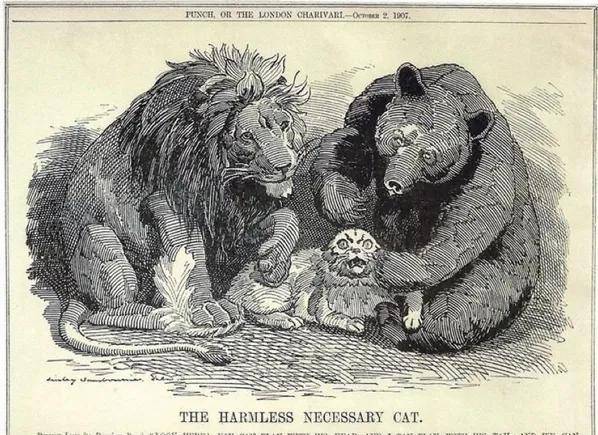 1902年漫画中的西方列强和俄罗斯 (1905年日俄战争漫画)