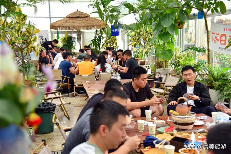 一壶围炉煮茶月引客上万人，佛山旺林艺术花园将网红项目变现