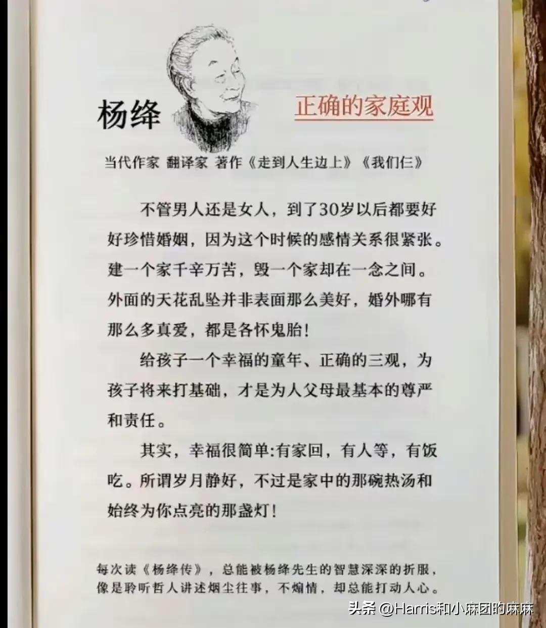 感悟杨绛先生说日子能过得去就好,杨绛先生人到中年最好的状态是