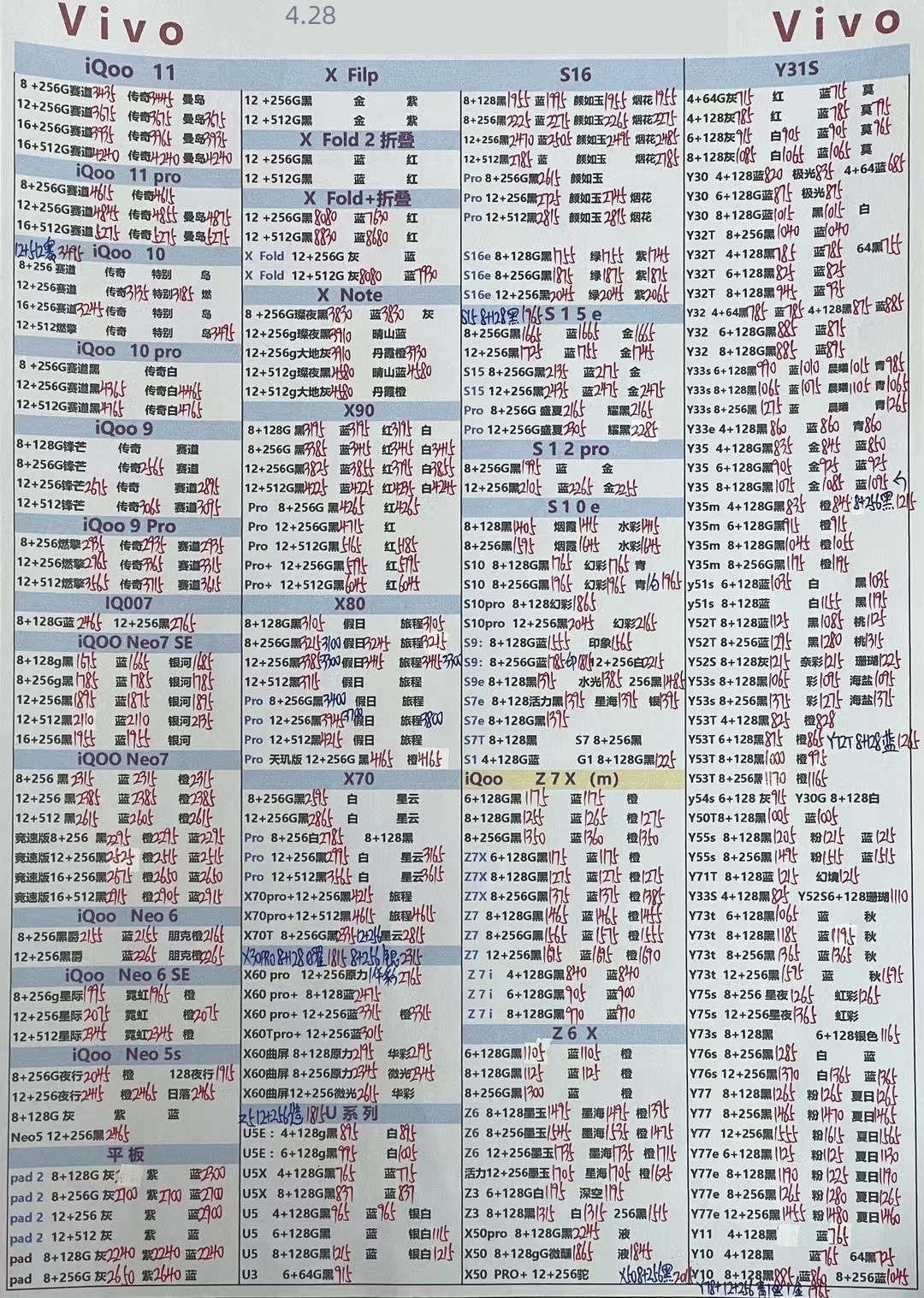 华强北2021年8月18日手机批发报价,华强北手机批发一手货源报价清单