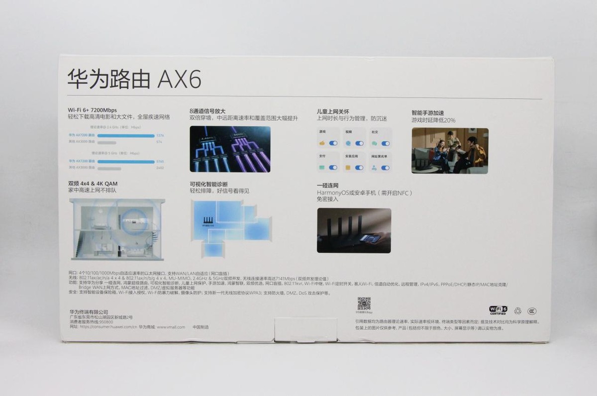 华为ax6路由器2.4g和5g哪个网络好,华为ax6路由器和小米ax6000
