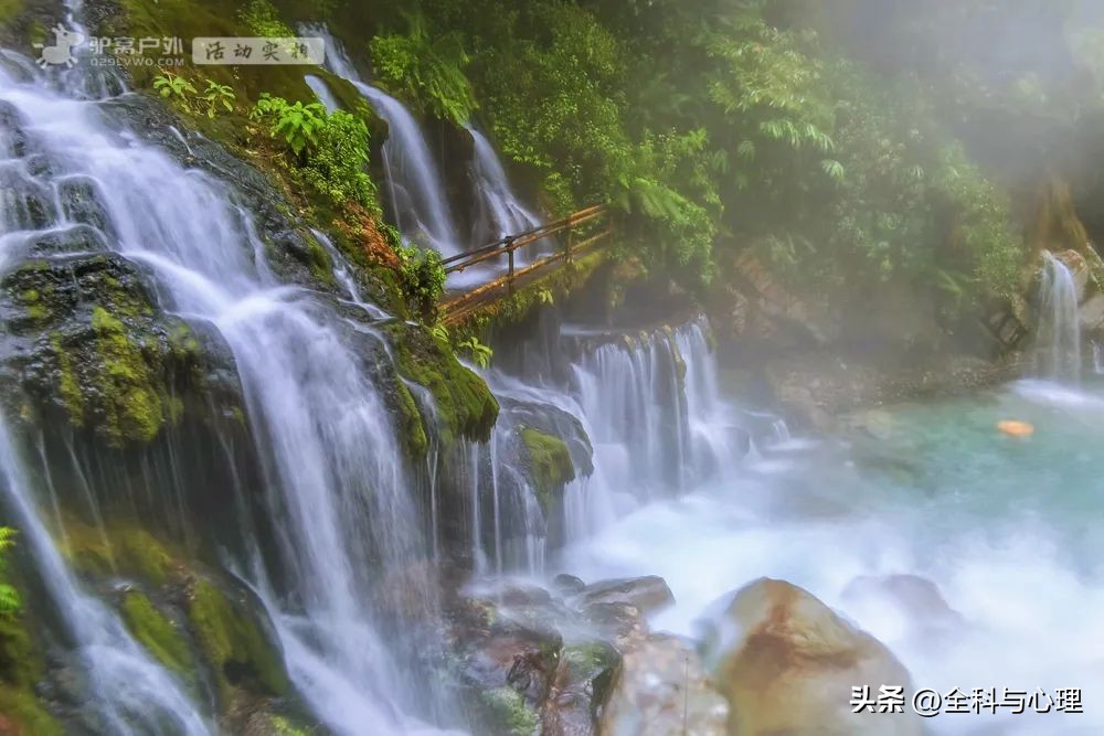 四川大凉山温泉瀑布视频,四川大凉山螺髻山温泉瀑布