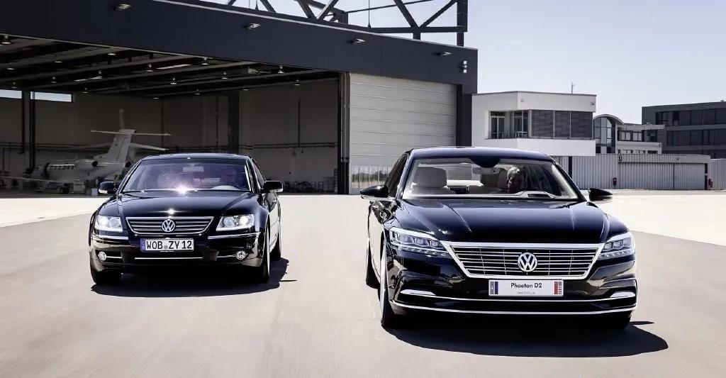 大众辉腾对比宝马,大众辉腾气场震撼视频