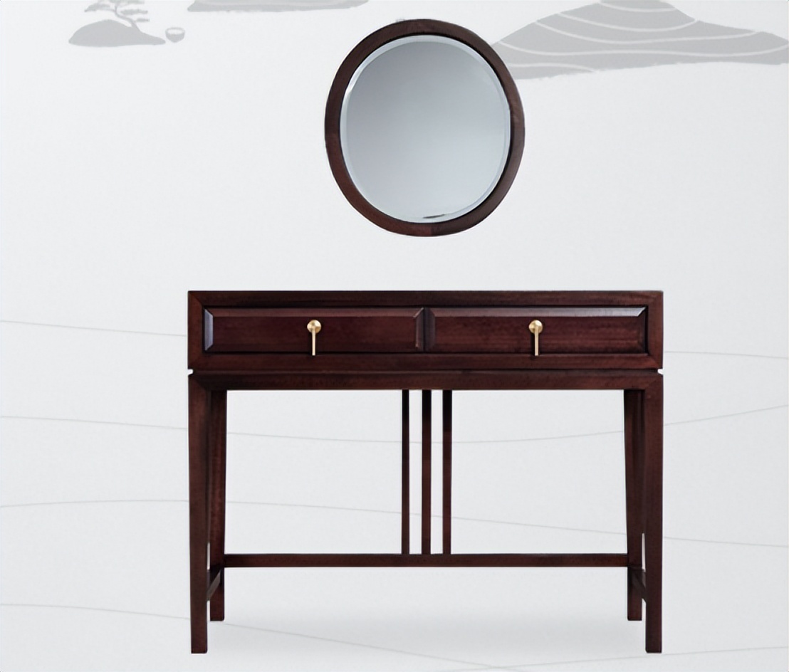 简约经典的家具选择兼具视觉美感,原木新中式极简轻奢风格家具