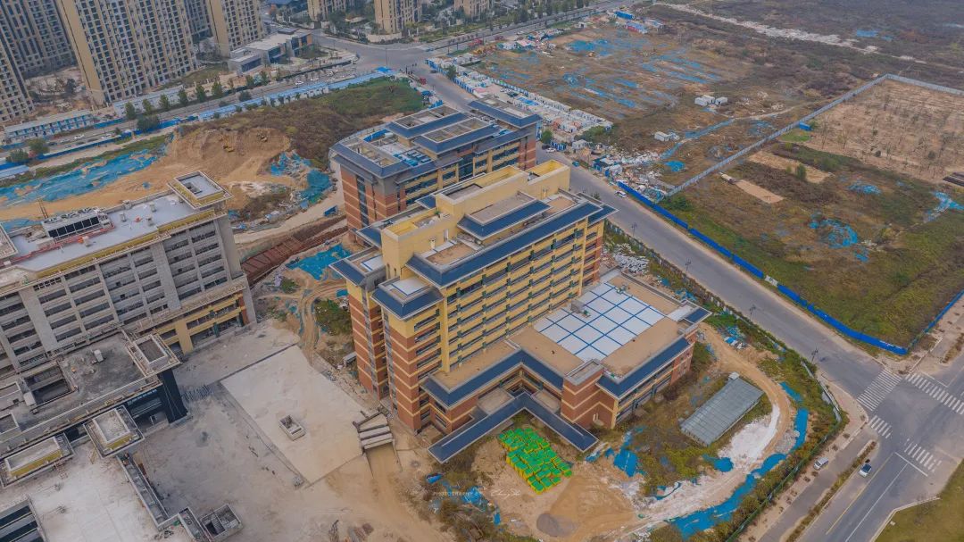 即将完工！实探河南中医药大学第一附属医院新院区建设