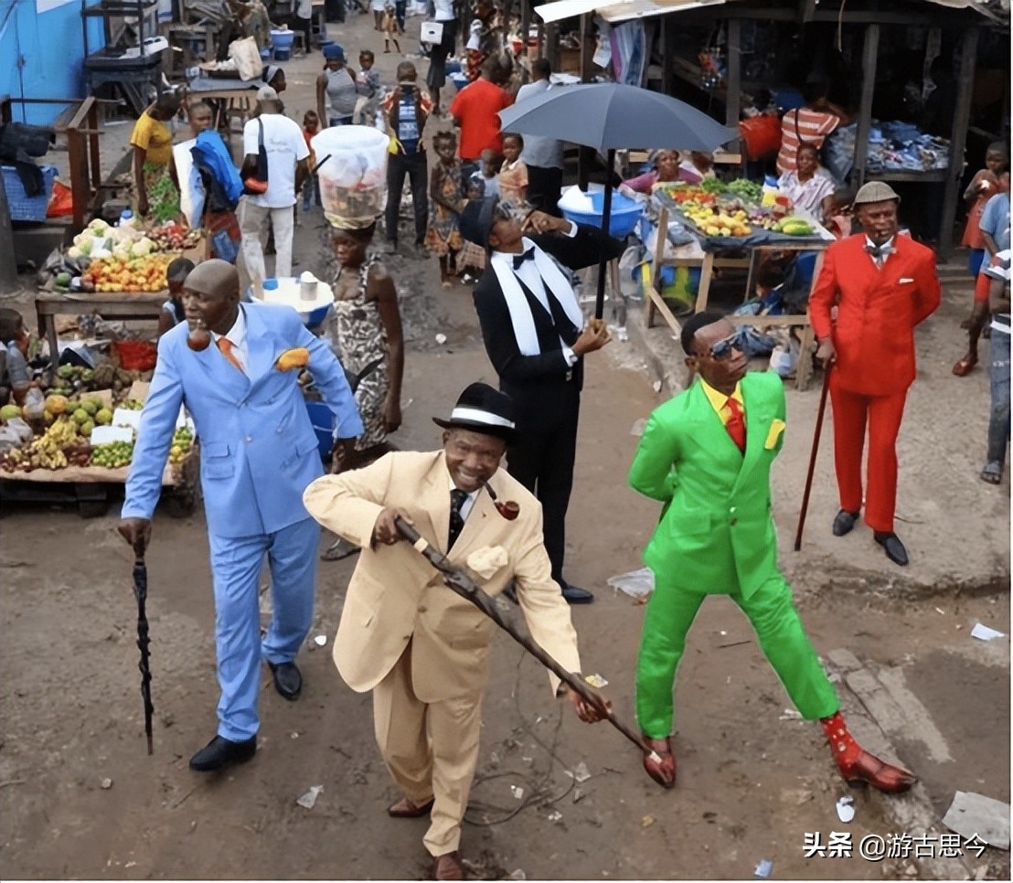 非洲贫民窟里的“上流绅士”:宁愿捡垃圾搬砖,也要全身名牌