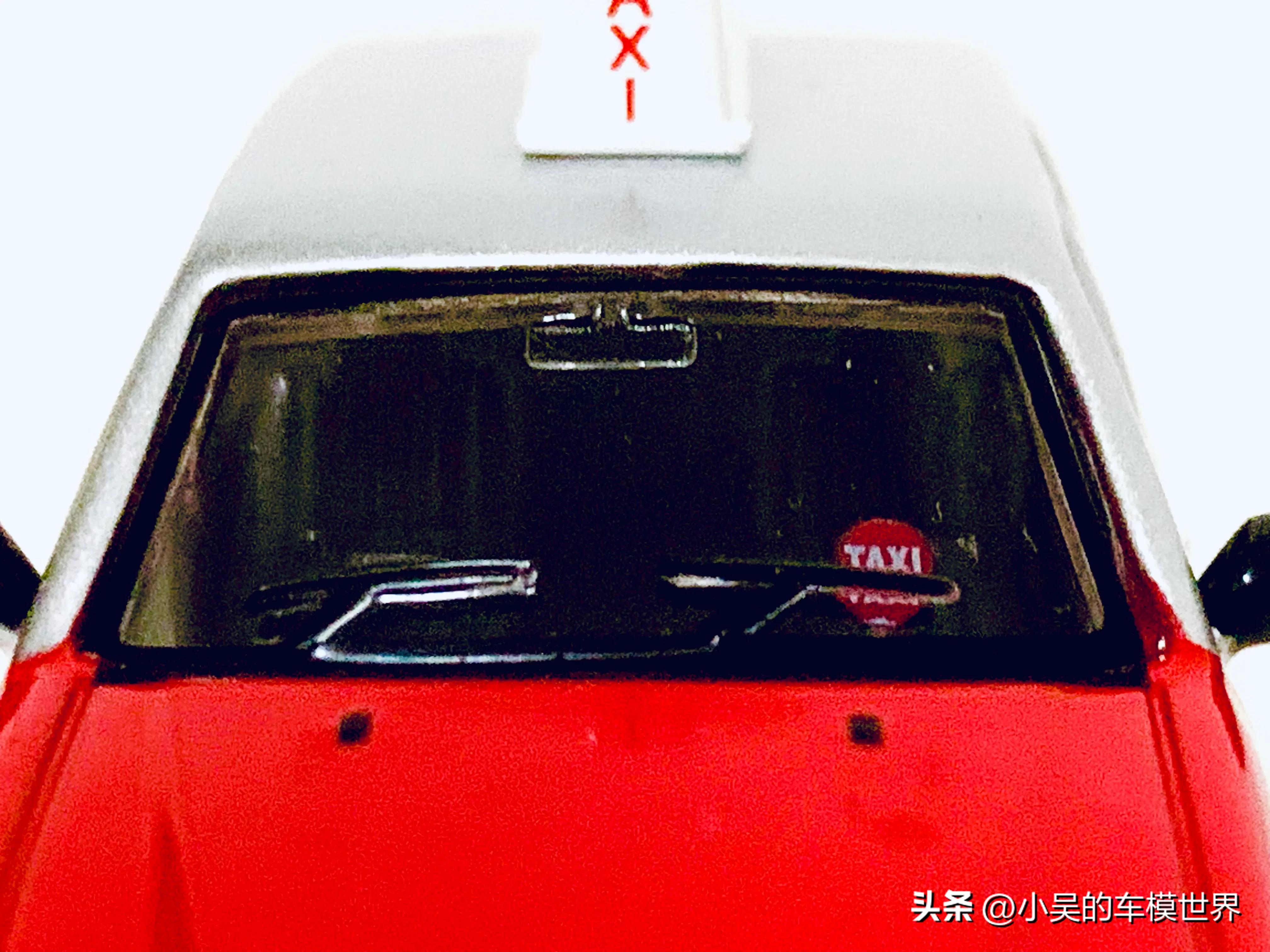 香港灵魂｜1/64TINY微影壳牌限定-丰田CrownComfort壳牌广告的士