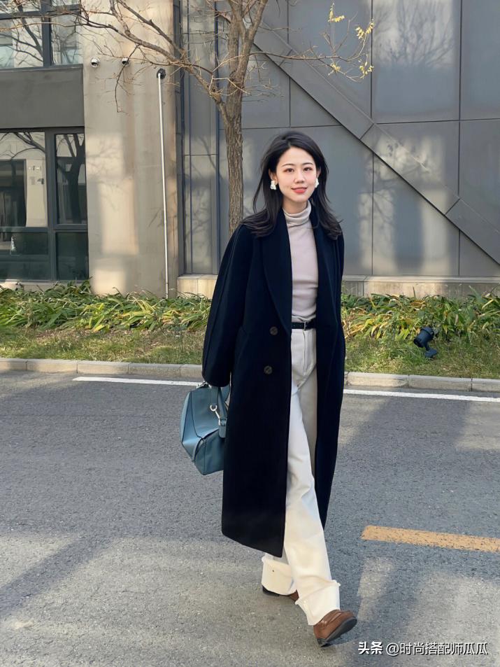 小个子微胖大衣版型怎么选,微胖秋冬呢子大衣怎么搭配才好看