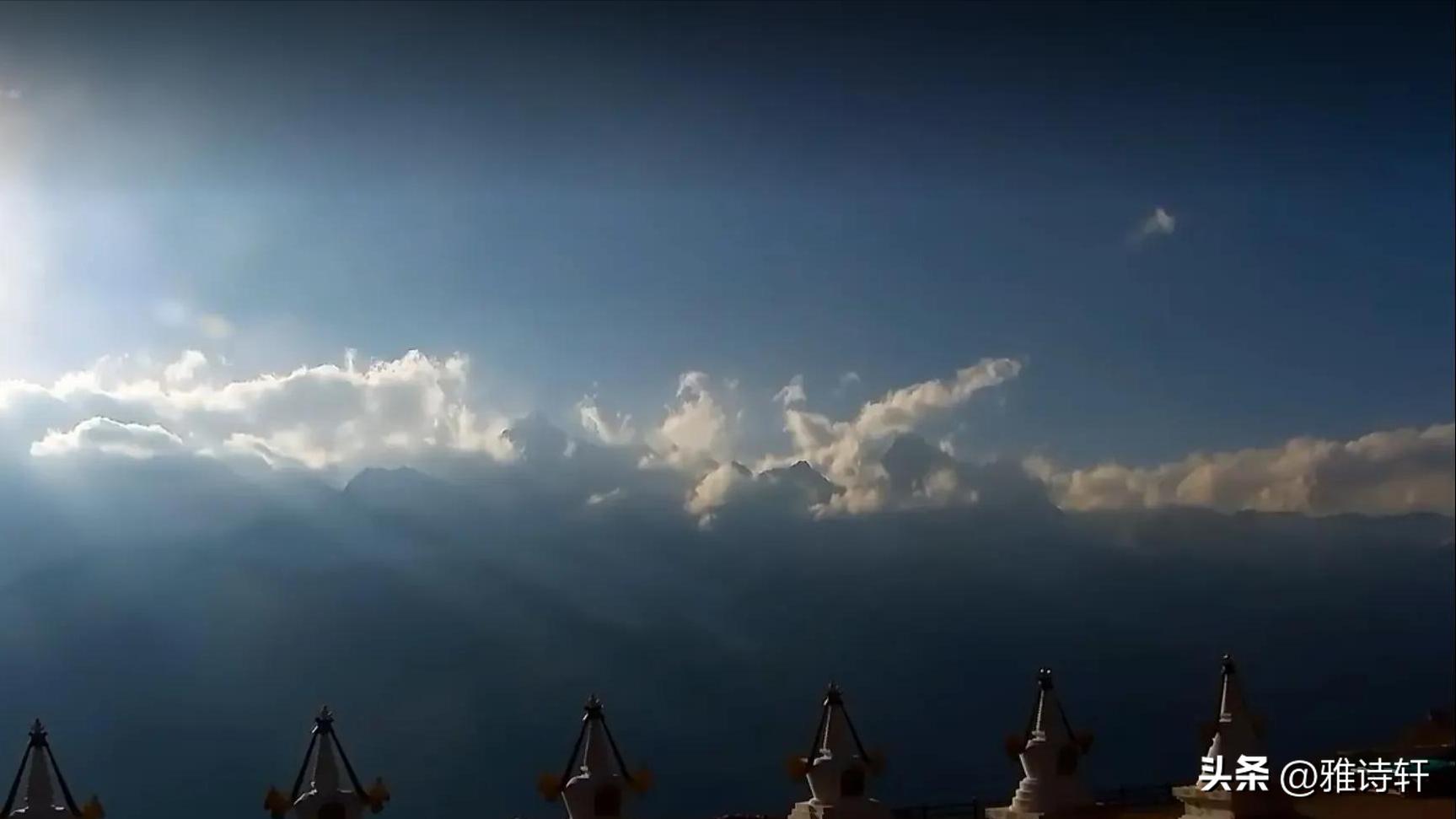 足不出户看大美云南,看到梅里雪山主峰卡瓦格博峰真美