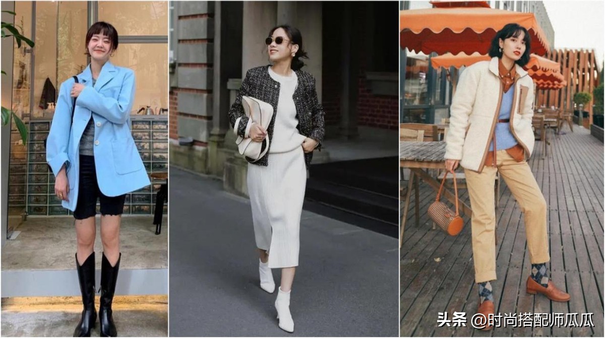 马丁靴鞋很长筒搭配什么裤子,系带马丁靴矮靴怎么搭配裤子好看