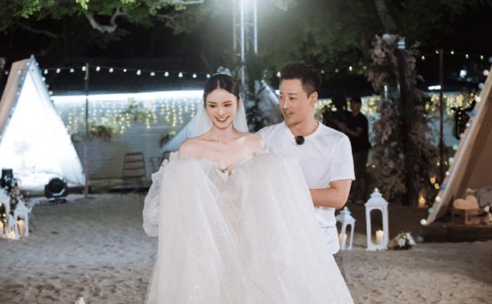 张馨月晒小公主照片,张馨月晒海边游玩照