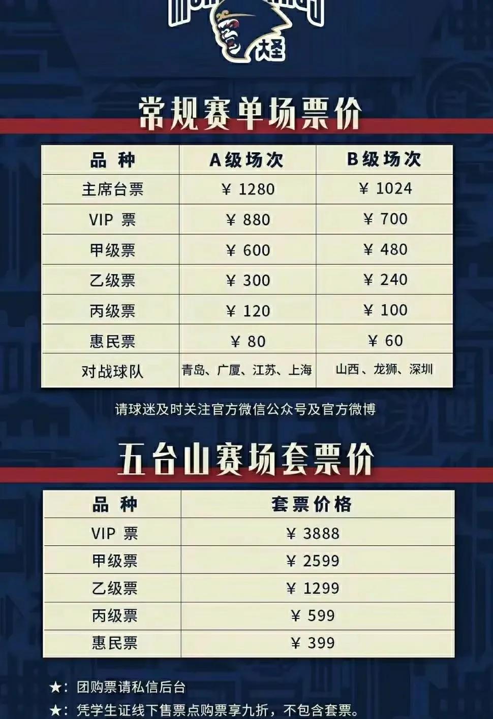 北控快讯：主场门票价格下调，三套阵容迎战江苏，有望迎来开门红