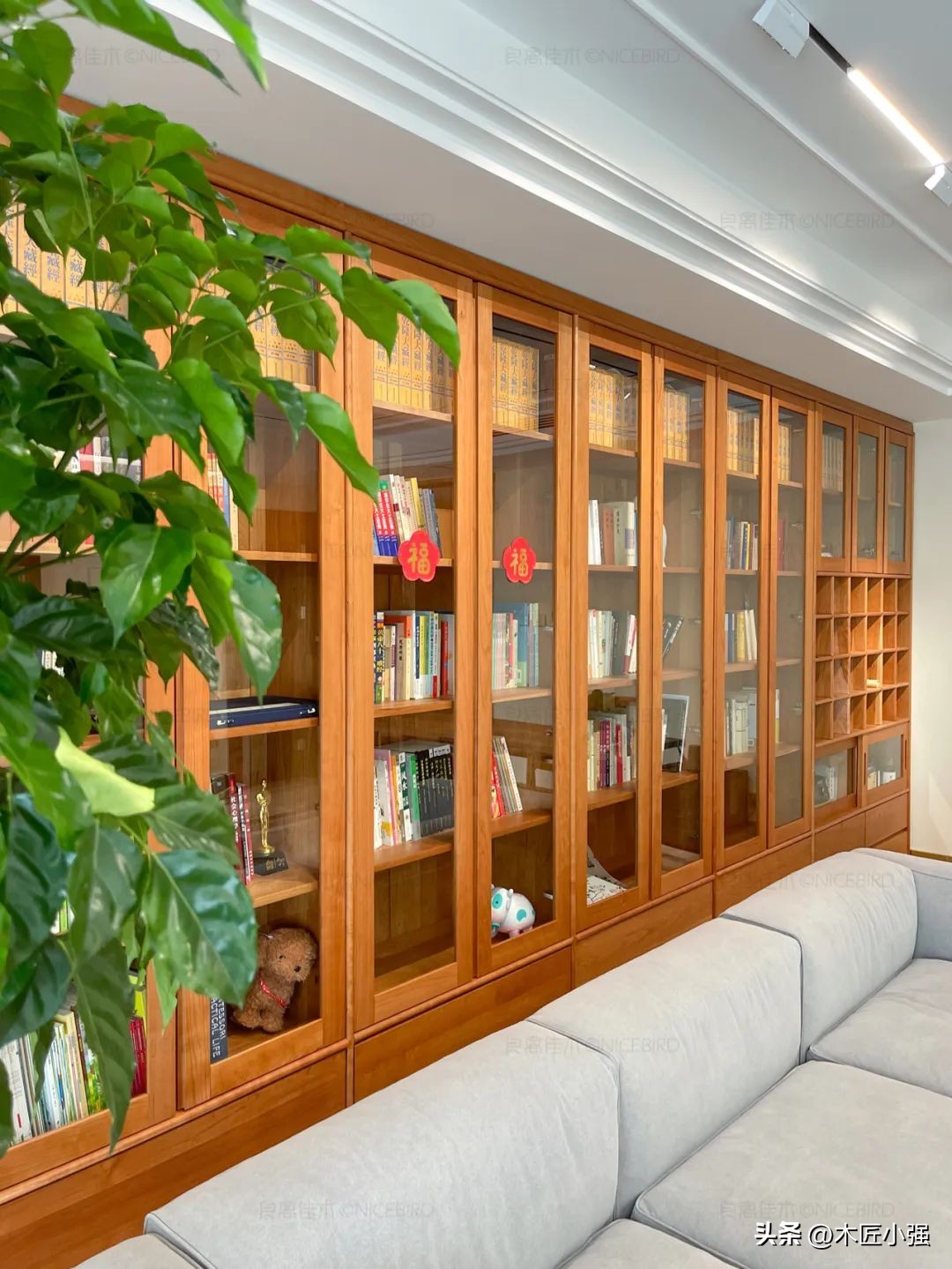 胡桃木极简大平层,北京180平大平层4房