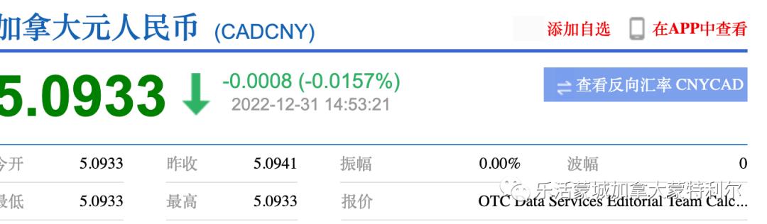 加币兑人民币汇率最低是什么时间,人民币兑换加币汇率最新走向