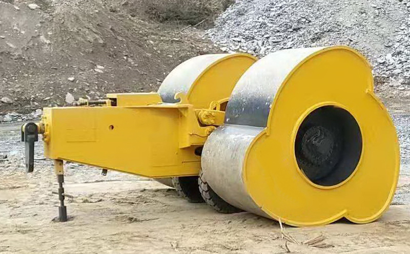 冲击式压路机与压路机有什么区别,冲击压路机碾压效果不可替代