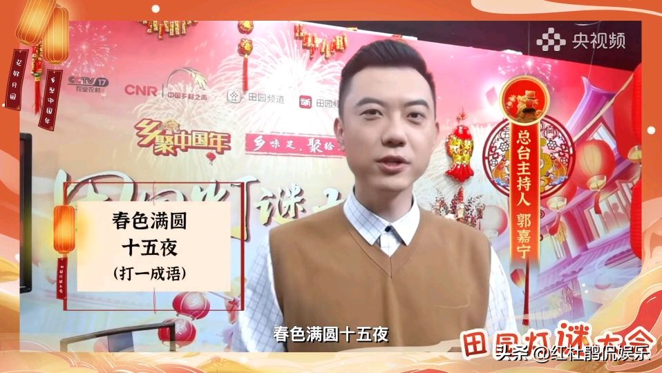 央视灯谜大会,央视谜语大赛直播