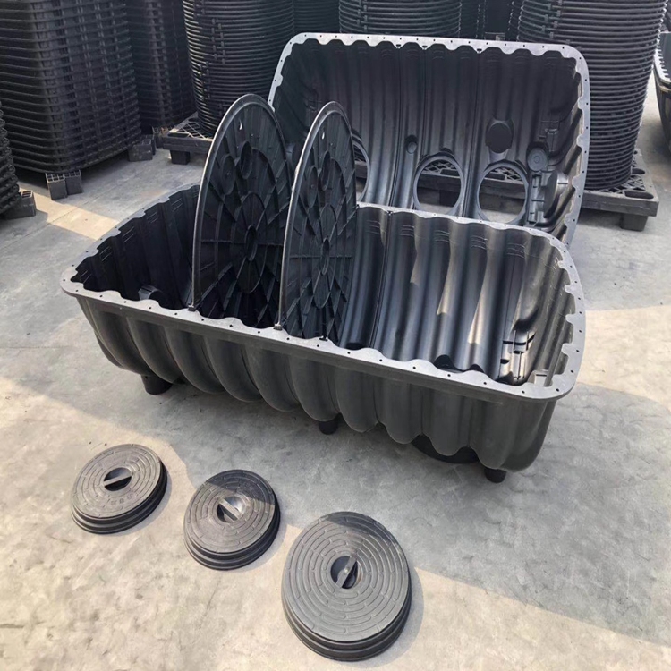 河南环保小型家用三格化粪池,郑州桶式化粪池厂家直销