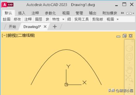 cad画抛物线最简单的方法,cad抛物线怎么测量