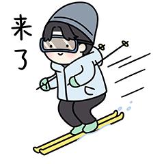 滑雪滑了不小心滑倒留疤,滑雪膝关节反向扭伤