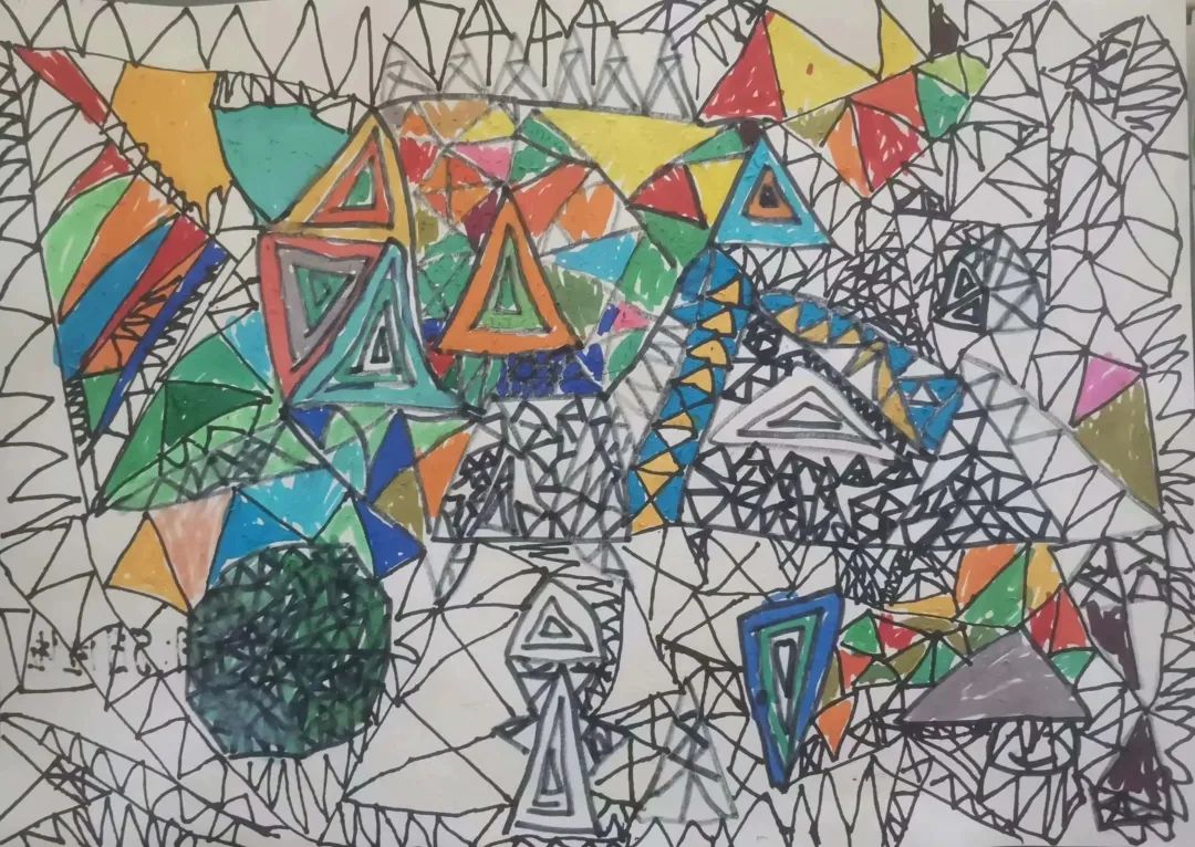 小画家大艺术作品,六一小画家作品展