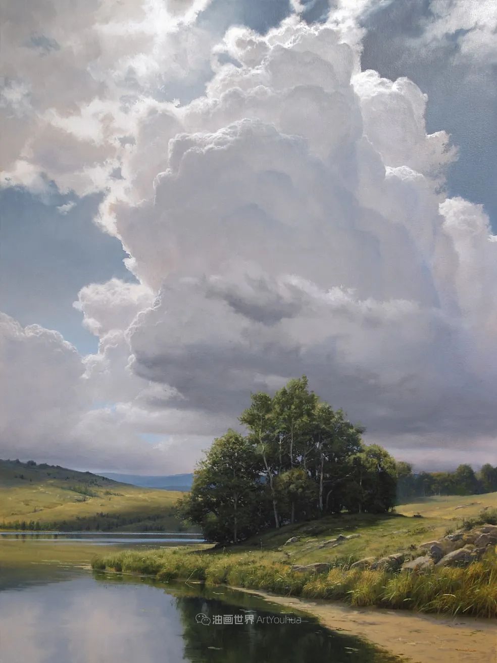 在我的眼中映出你面容——这风景画又美又甜！