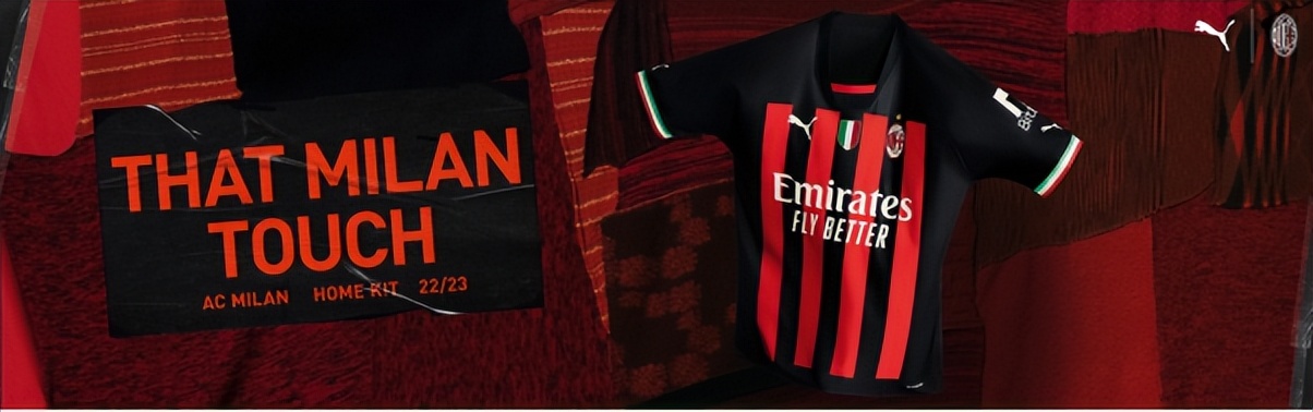 puma米兰球衣哪里买,puma红黑