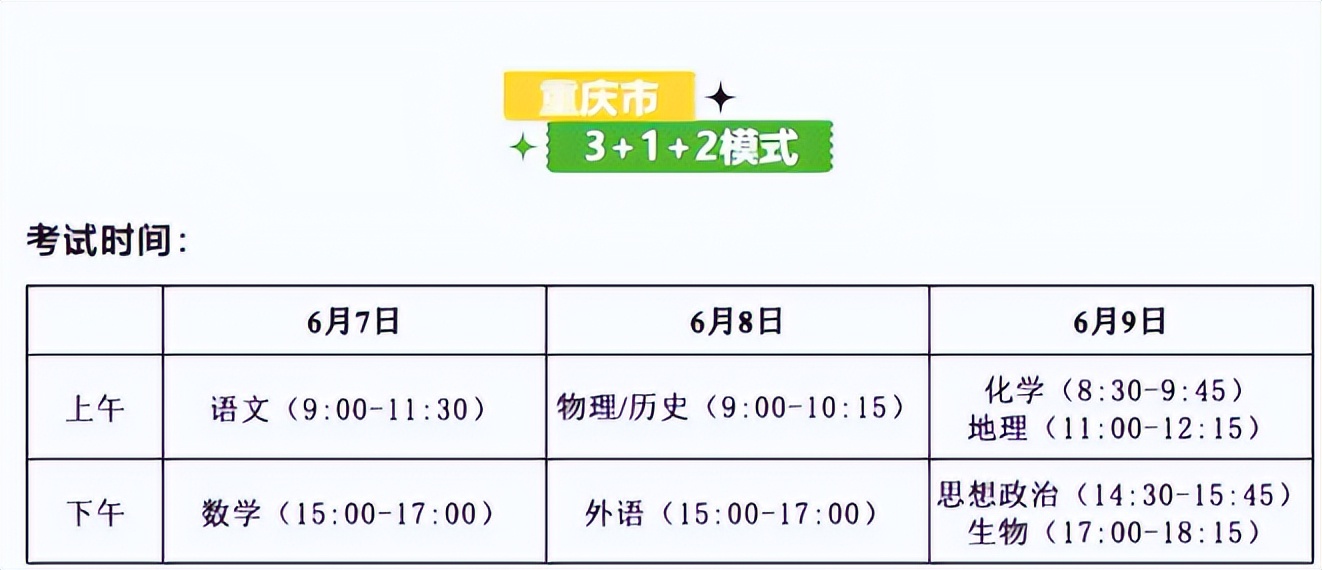 2022年高考时间6月几号,2022高考时间调整