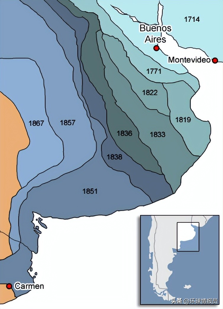 阿根廷“南进运动”，如何只用70年时间就实现领土面积翻倍？