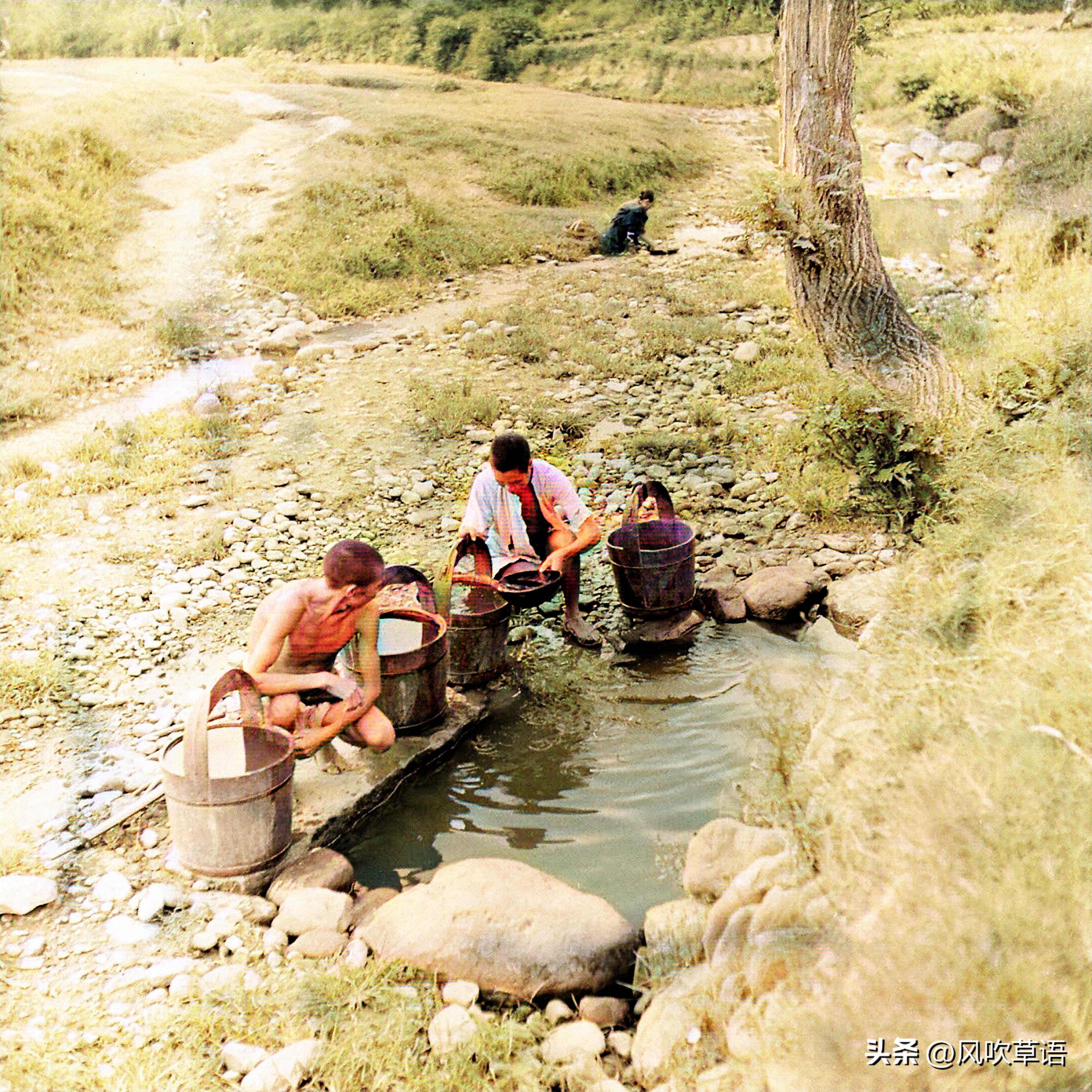 1941年龙泉驿老照片,美国人眼中的成都