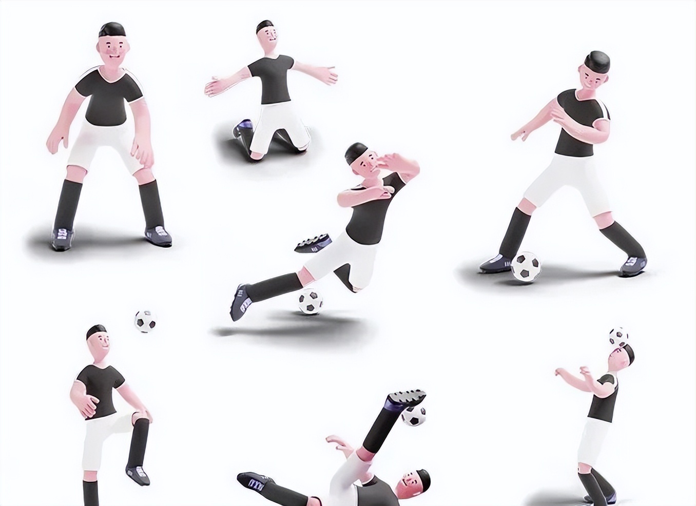 体育运动人物模型,体育器材3d模型