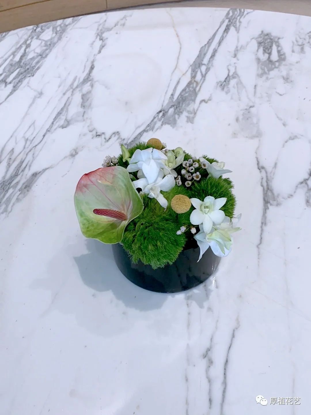 商务前台鲜花,前台花选择