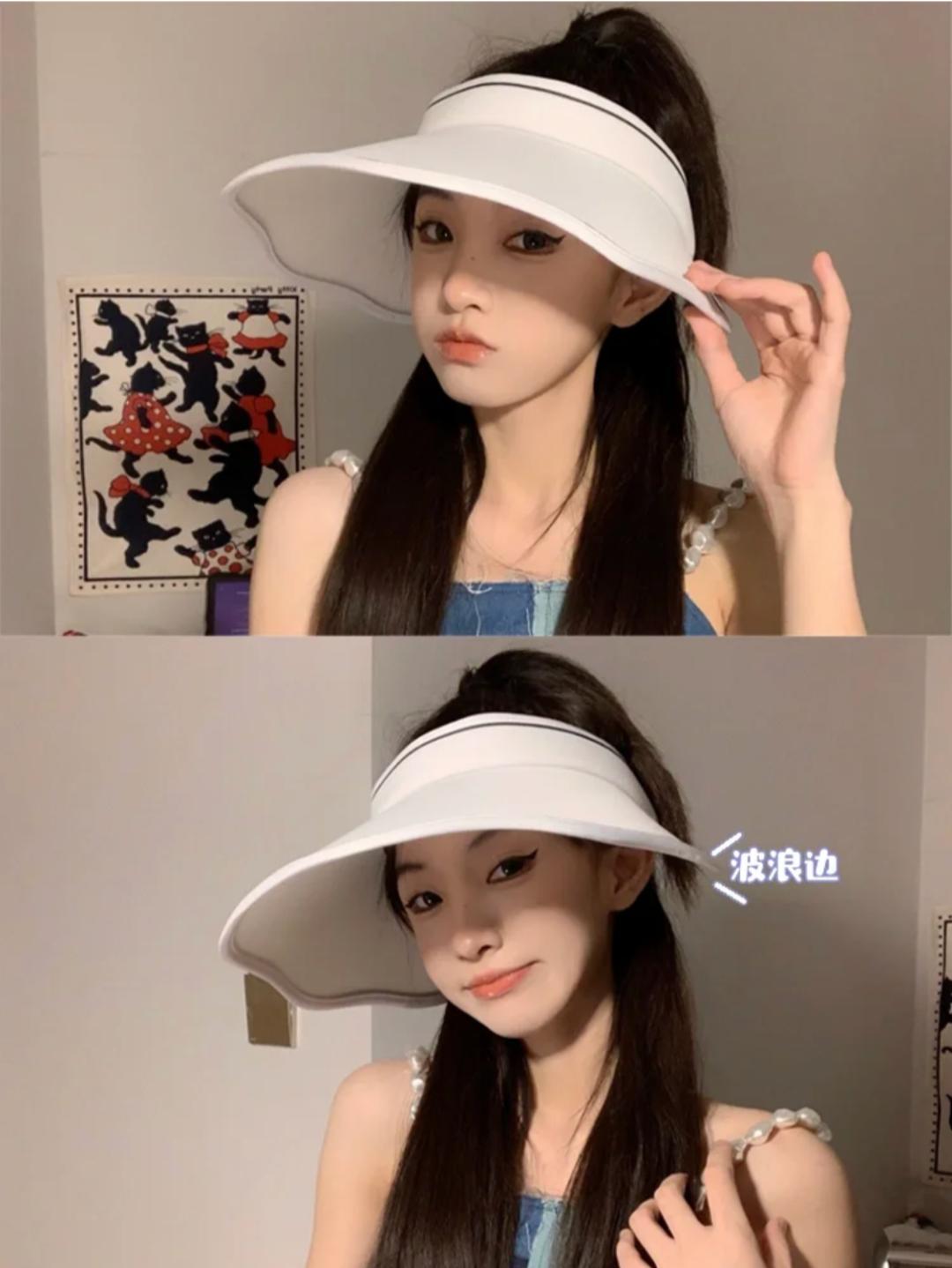 大头大脸适合的平价防晒帽子,既防晒又好看的帽子