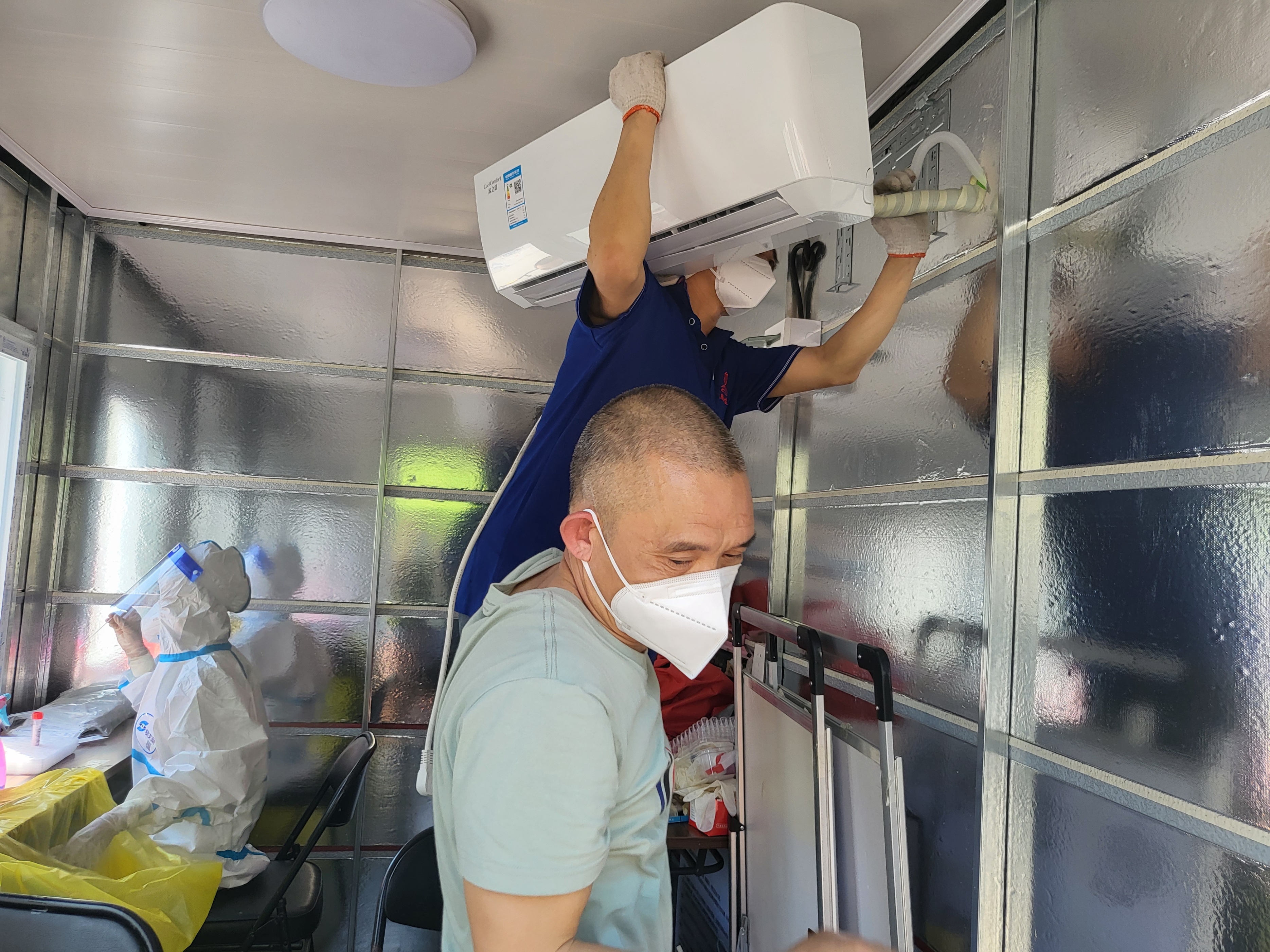 空调房、绿豆汤···顺义胜利街道采样点全部暖心“升级”