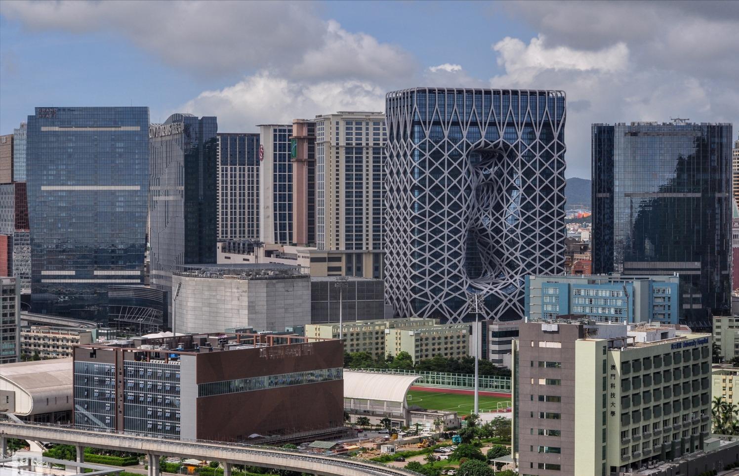 澳门五座极具特色的超高地标建筑,澳门地标建筑多高