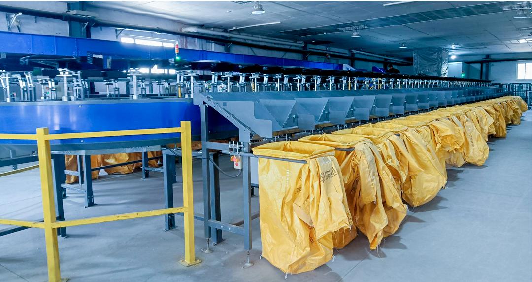 快递分拣机器人智能增强,快递智能分拣机