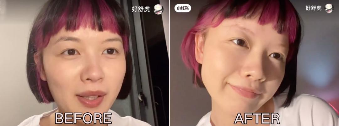 染完黑发以为很有气质,染红发颜值