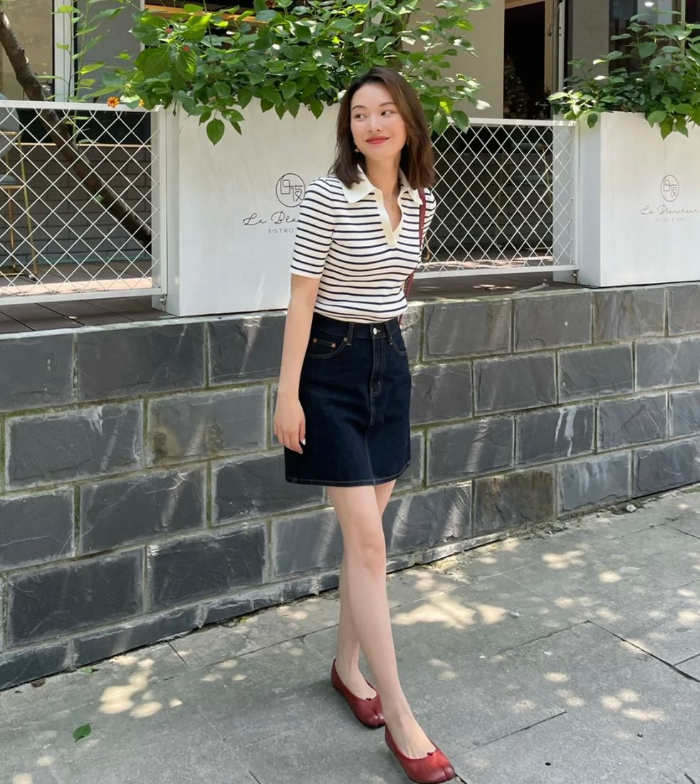 怎么选条纹衫显瘦,条纹衫怎么选显瘦好看