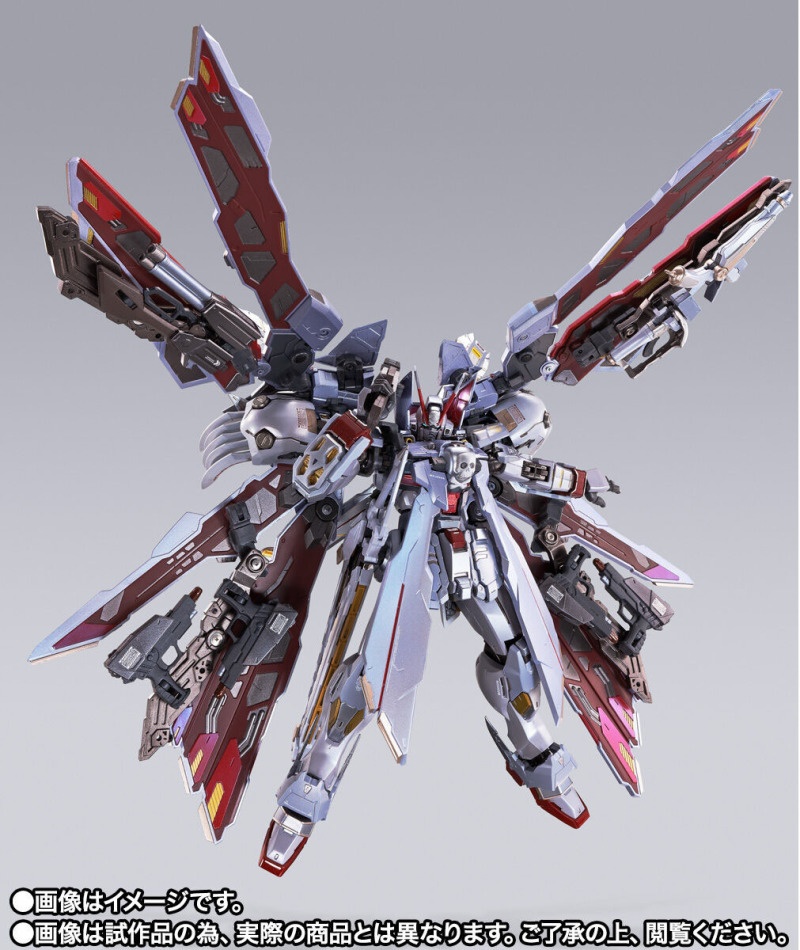 模玩资讯：万代METALBUILD海盗高达X-0全覆式披风