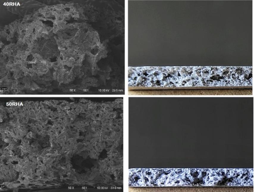 稻壳粉能不能做降解颗粒,稻壳灰能增加水泥粘度
