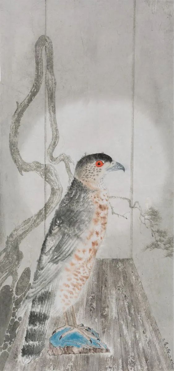 严谨细致的书法,水墨气韵生动的线描