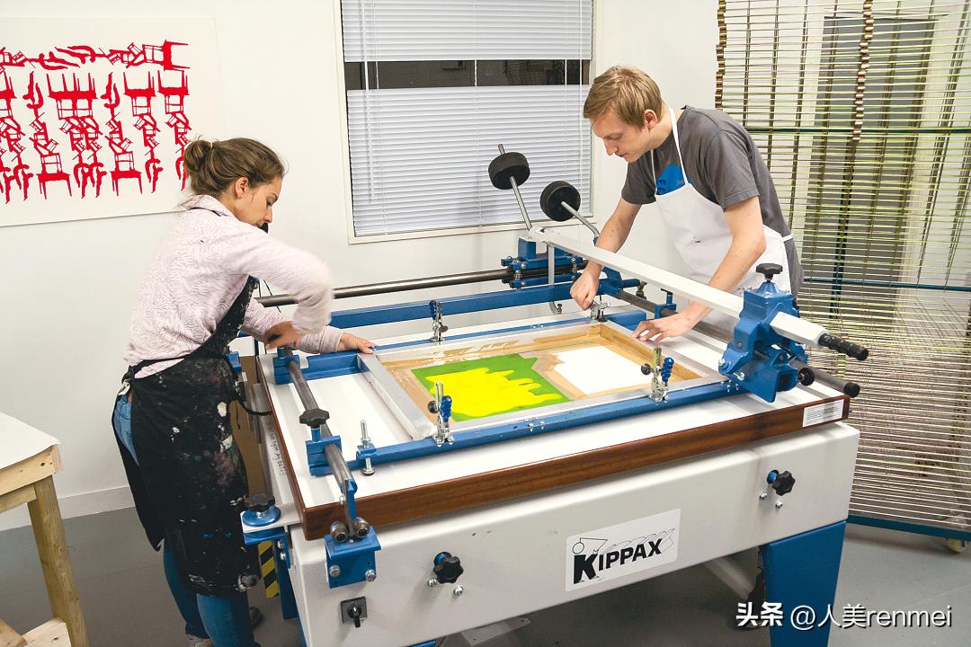 好看丝网印素材,丝网印作品图片