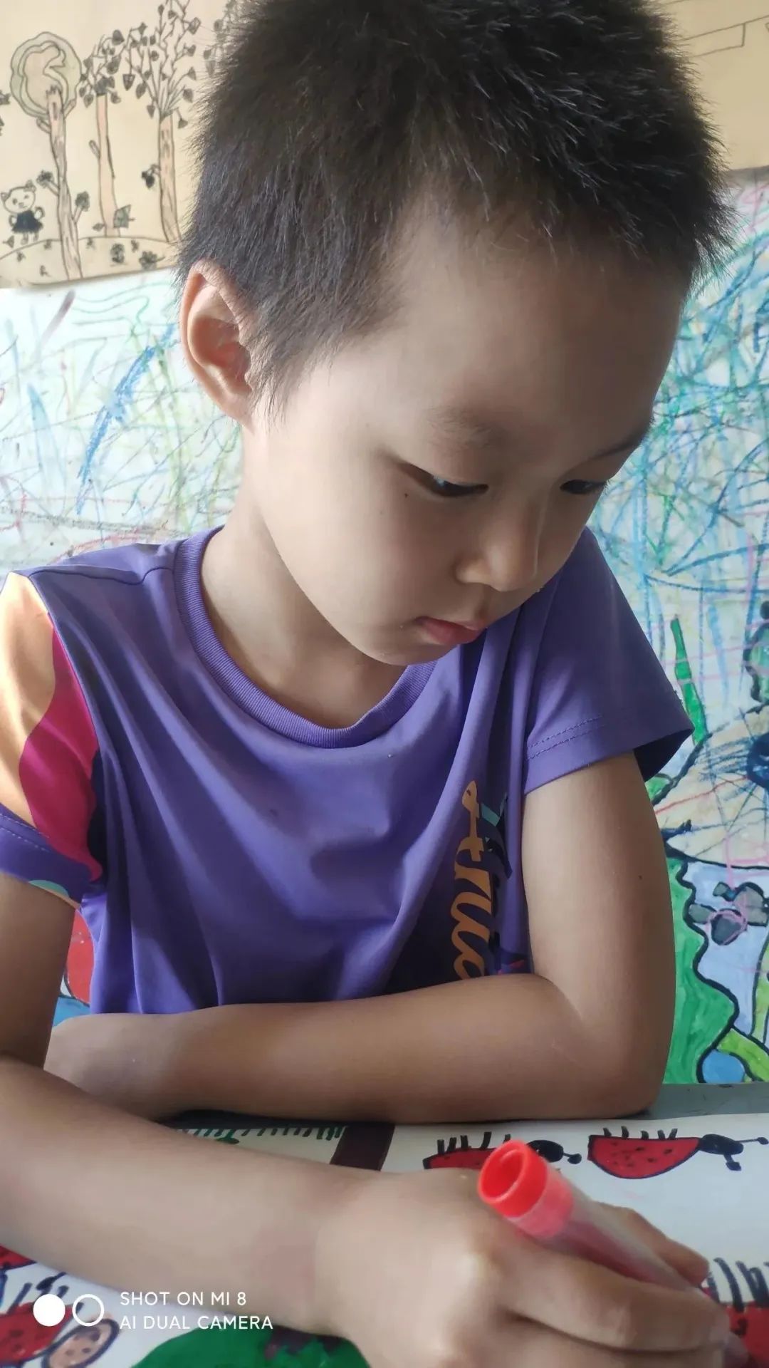 小画家大艺术作品,六一小画家作品展