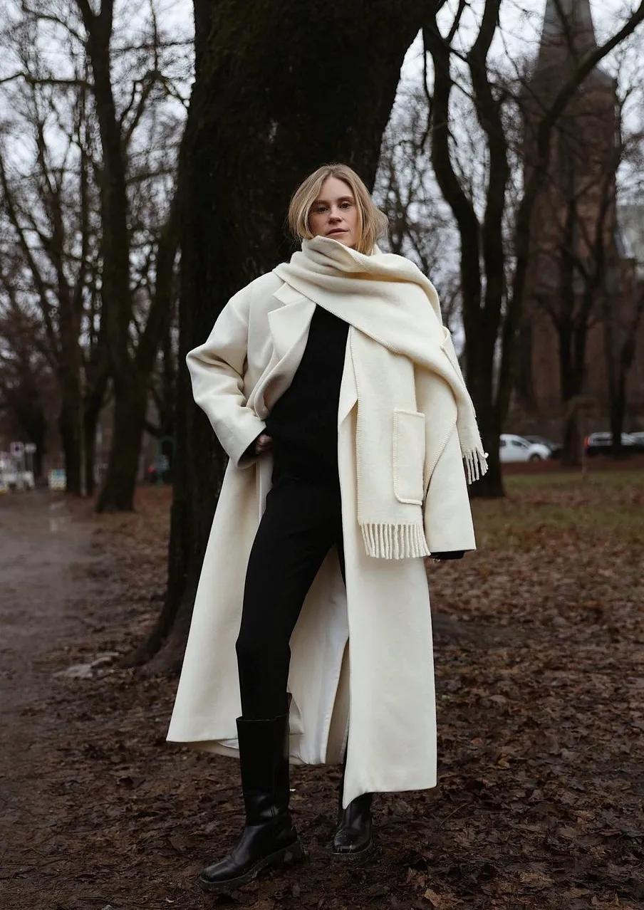 收藏大衣的方法和技巧,大衣穿搭150显高显气质